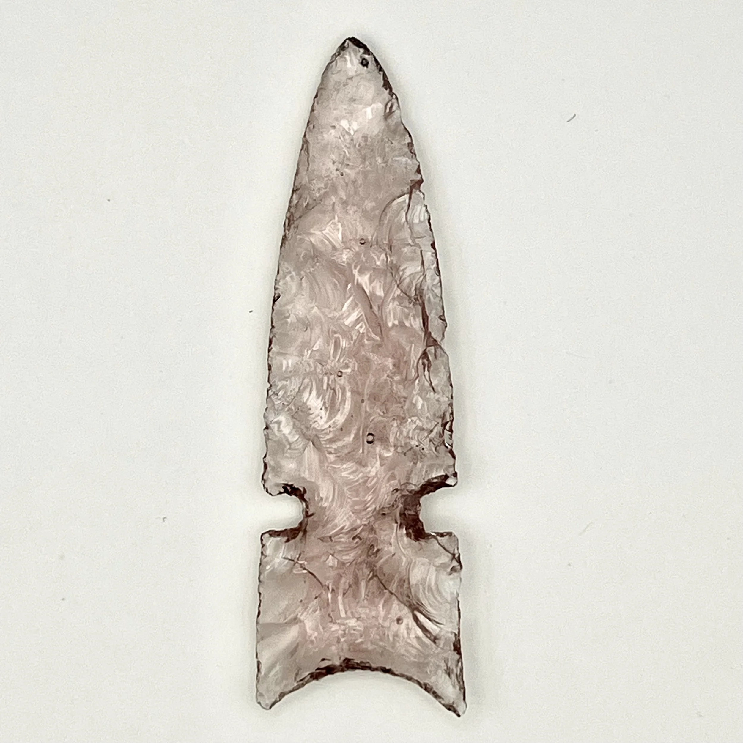 Purple Glass Arrowhead