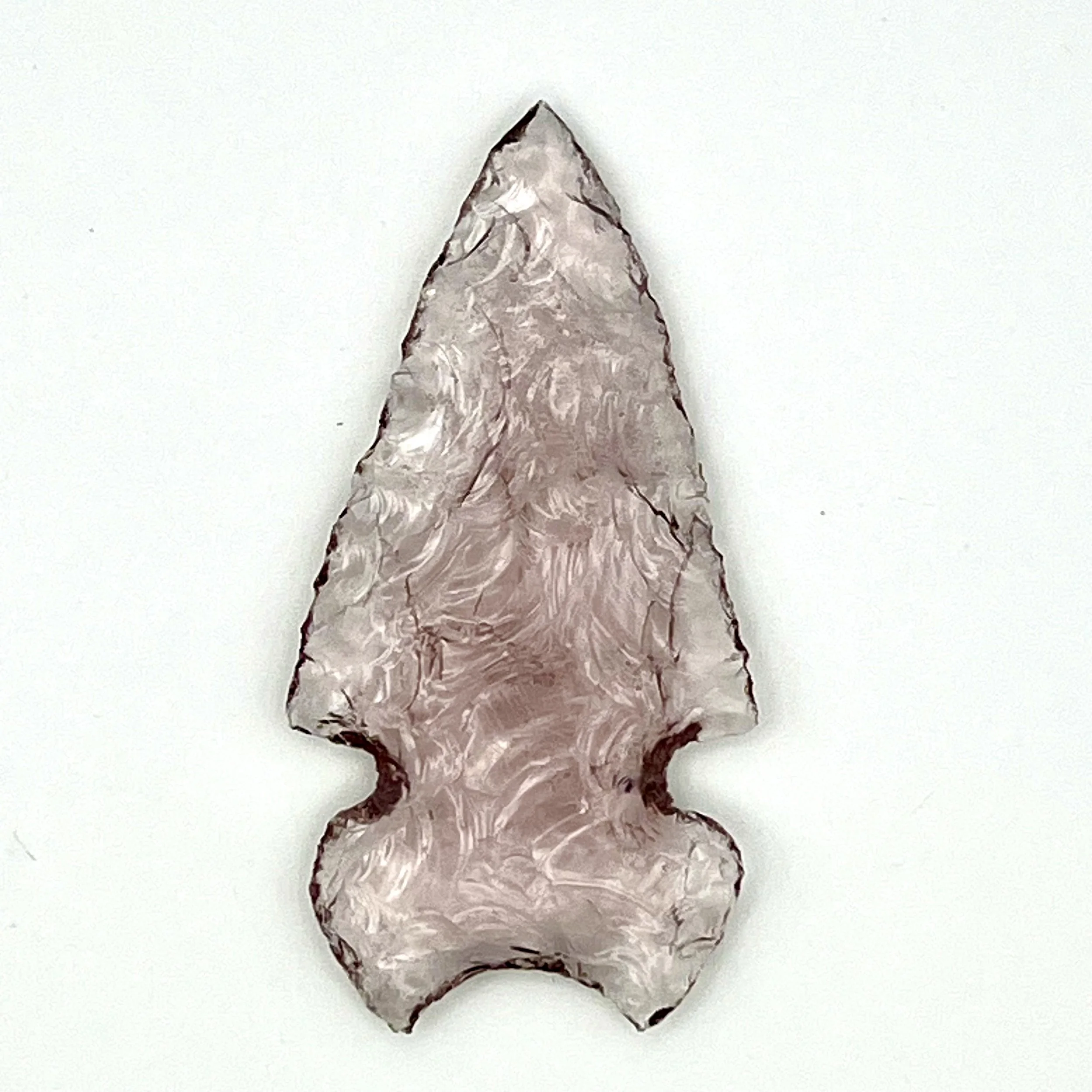 Purple Glass Arrowhead