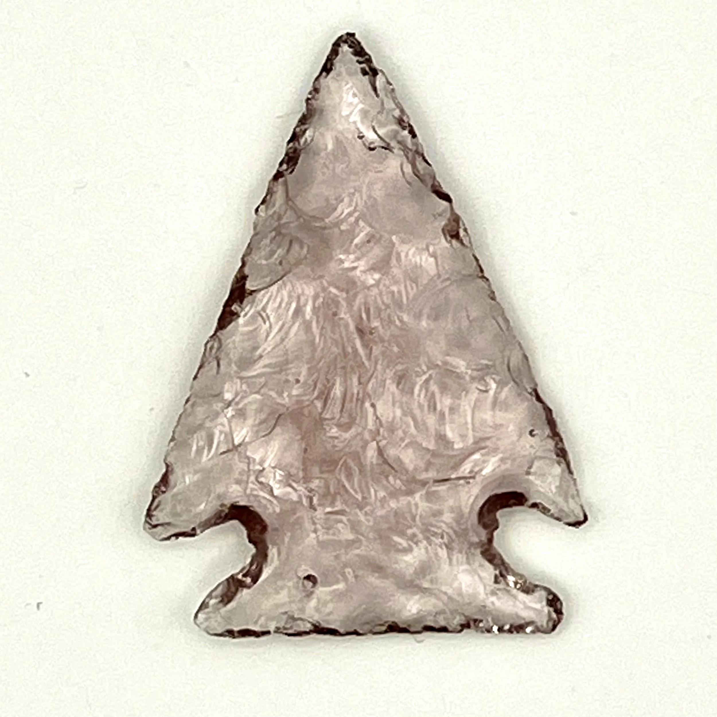 Purple Glass Arrowhead