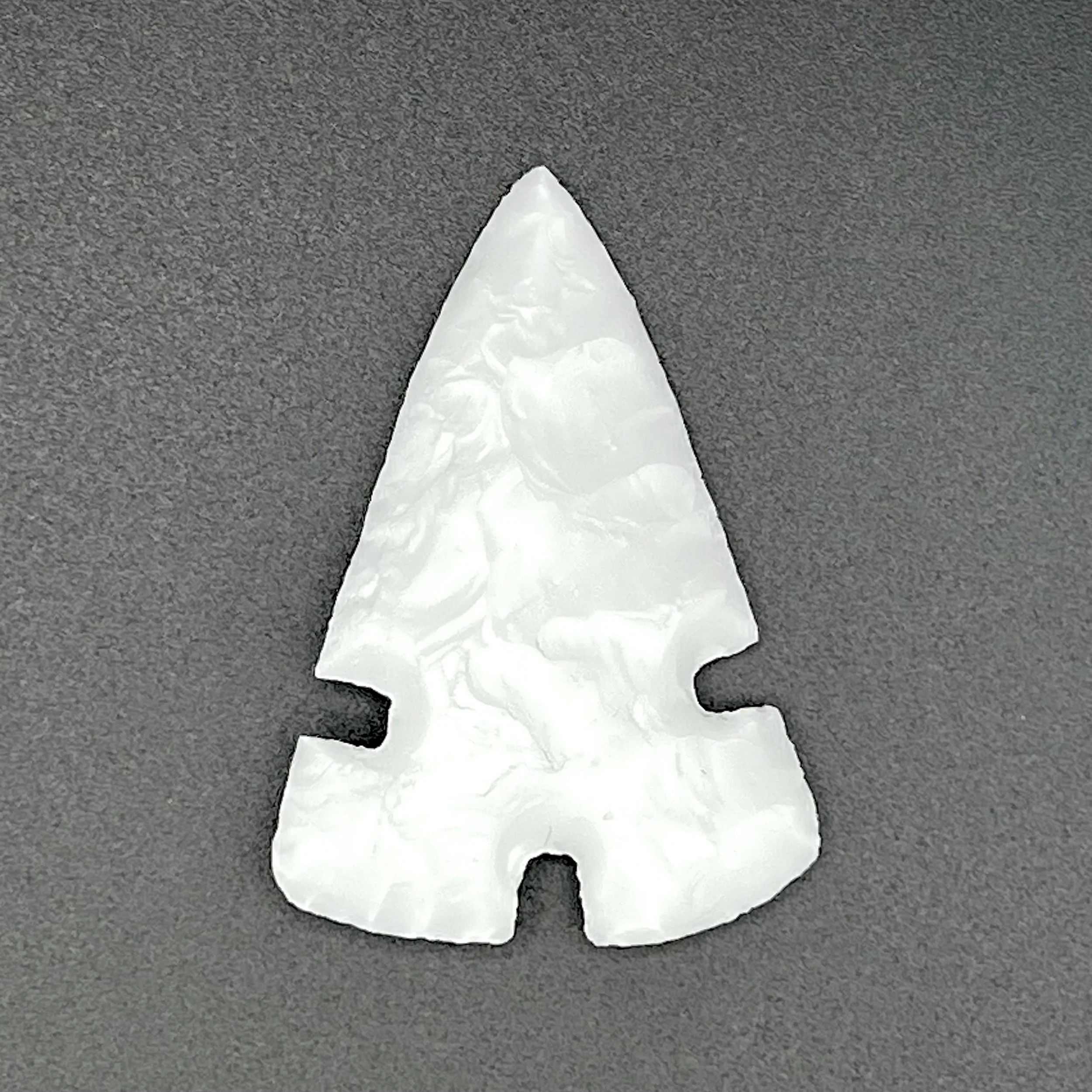 Milk Glass Arrowhead