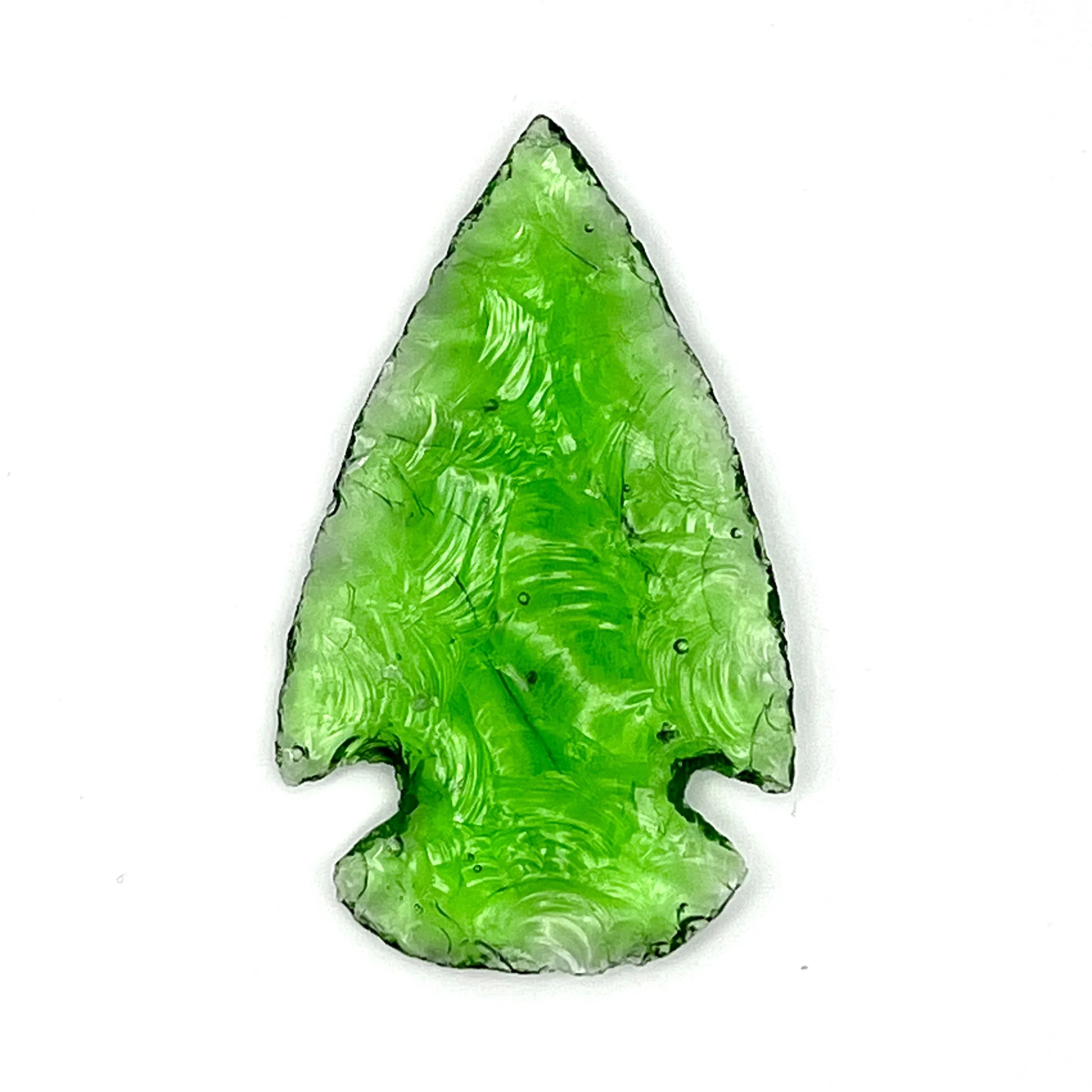 Green Glass Arrowhead