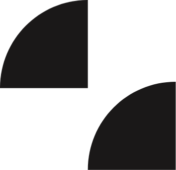 Black and white geometric background with rounded shapes