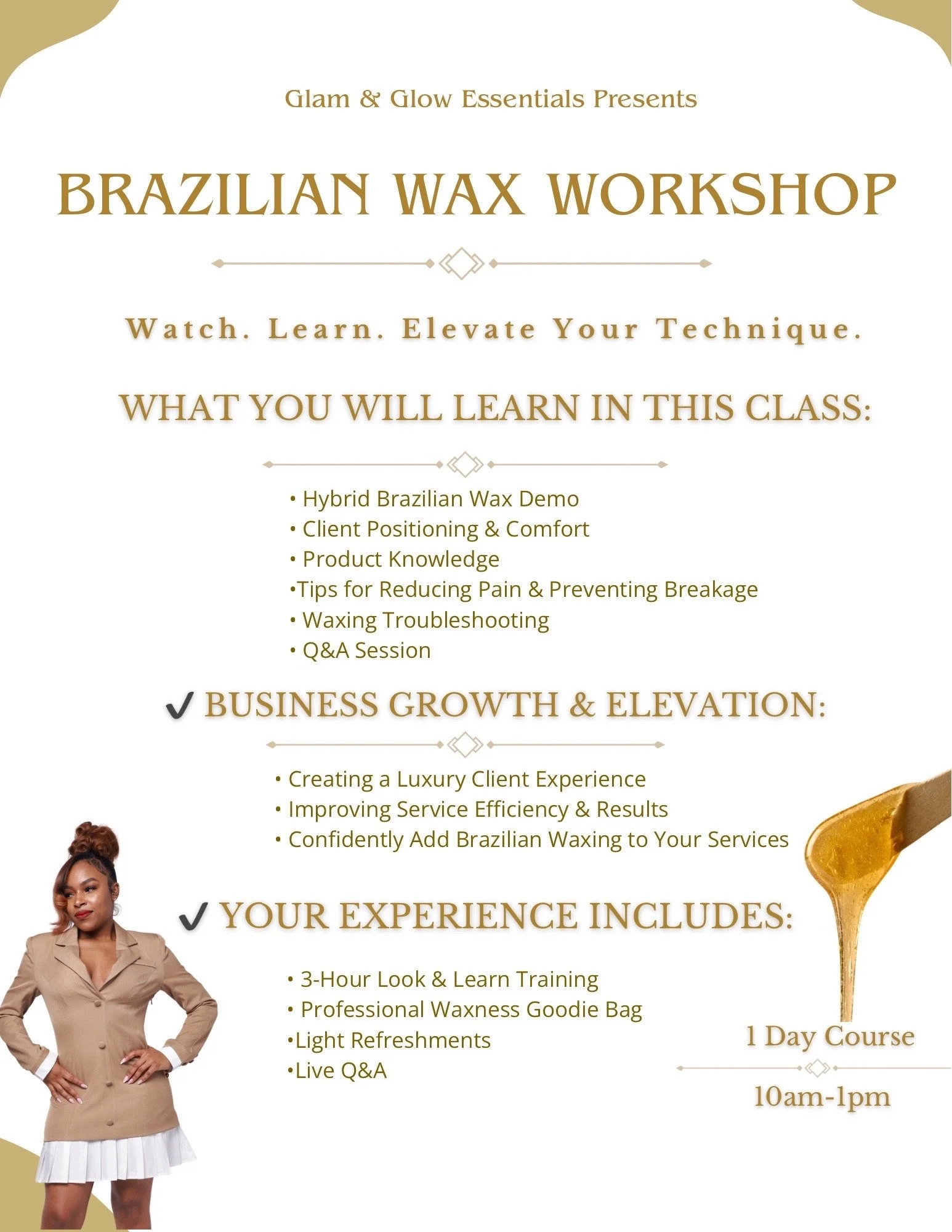 Brazilian Wax Workshop| Look & Learn
