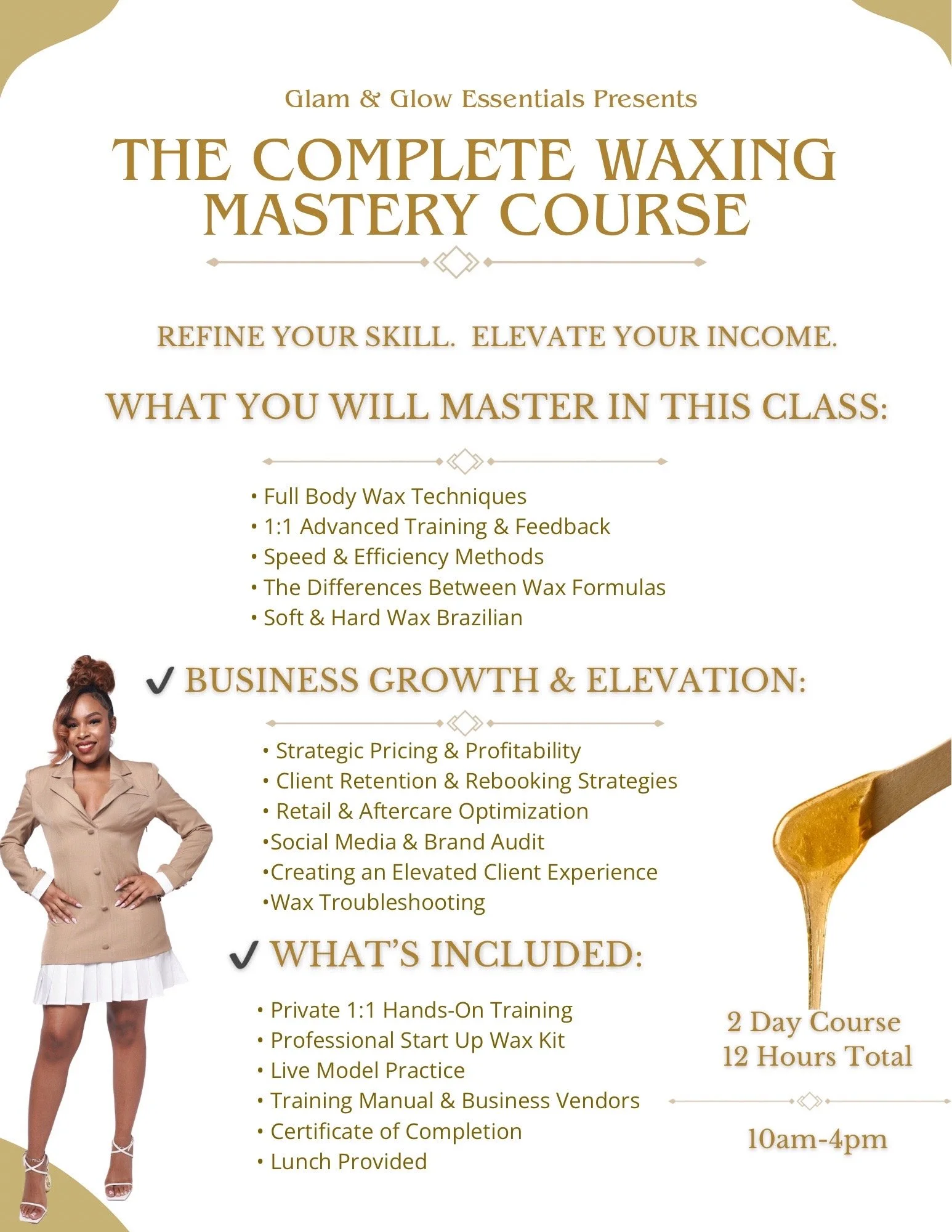 The Complete Waxing Mastery Course