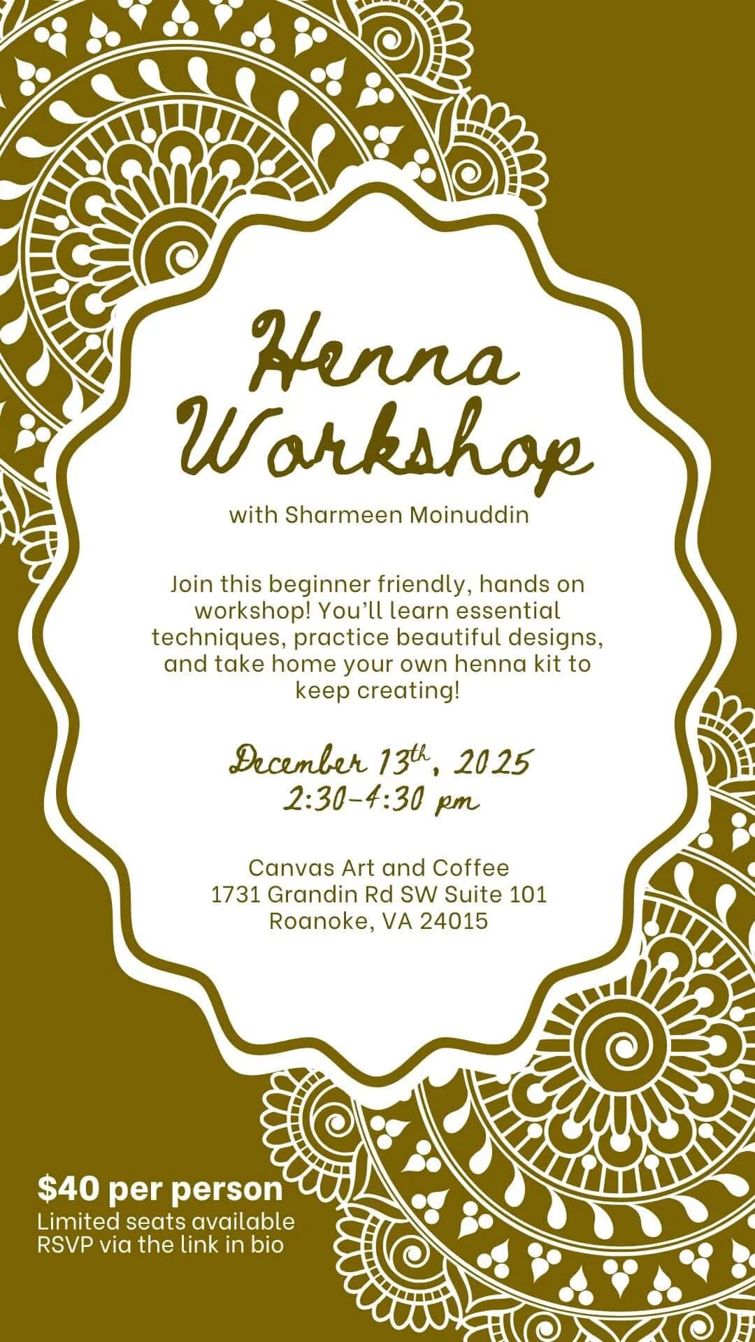 Henna Workshop