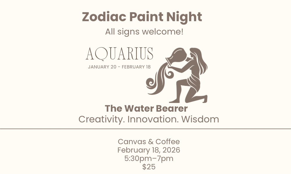 Zodiac Paint Night: Aquarius 