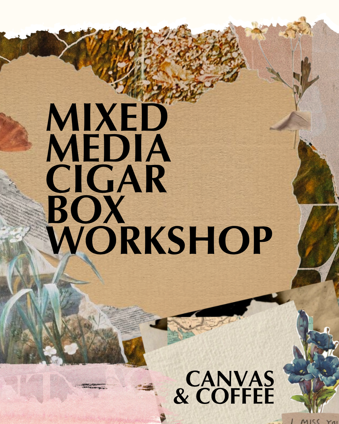 Mixed Media Cigar Box Workshop