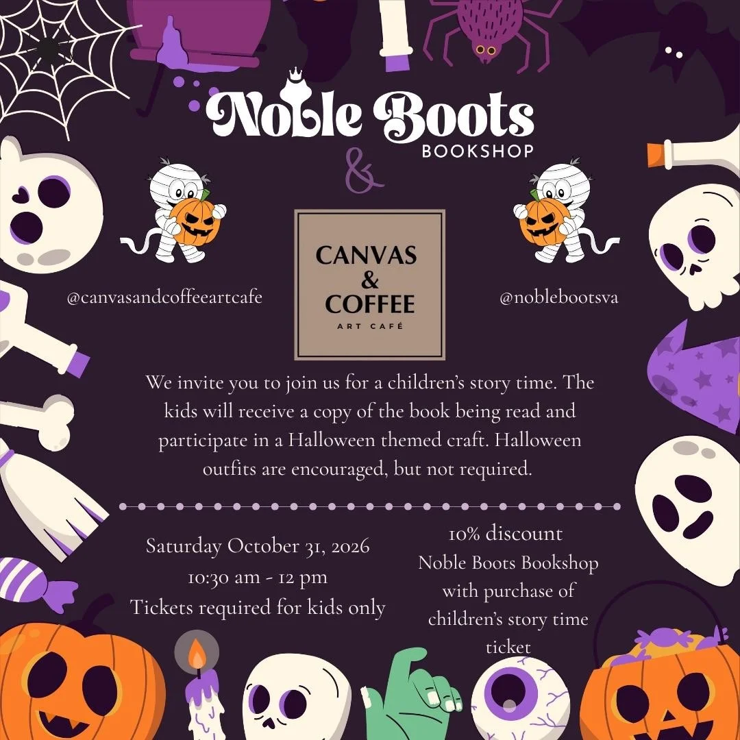 Halloween Storytime + Craft