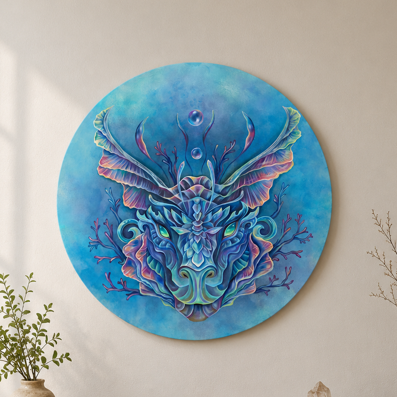 "Keeper of the Deaths" Original Oil Painting