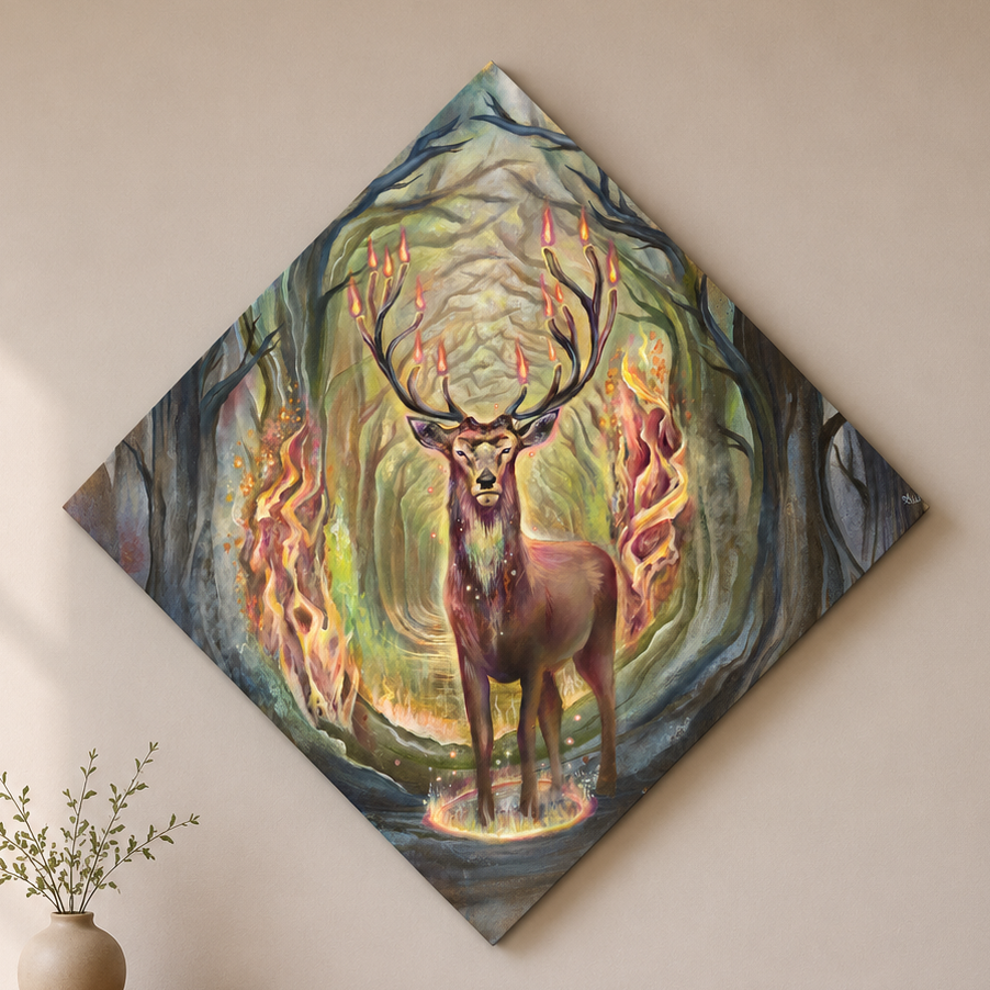 "Guardian" Original Oil Painting