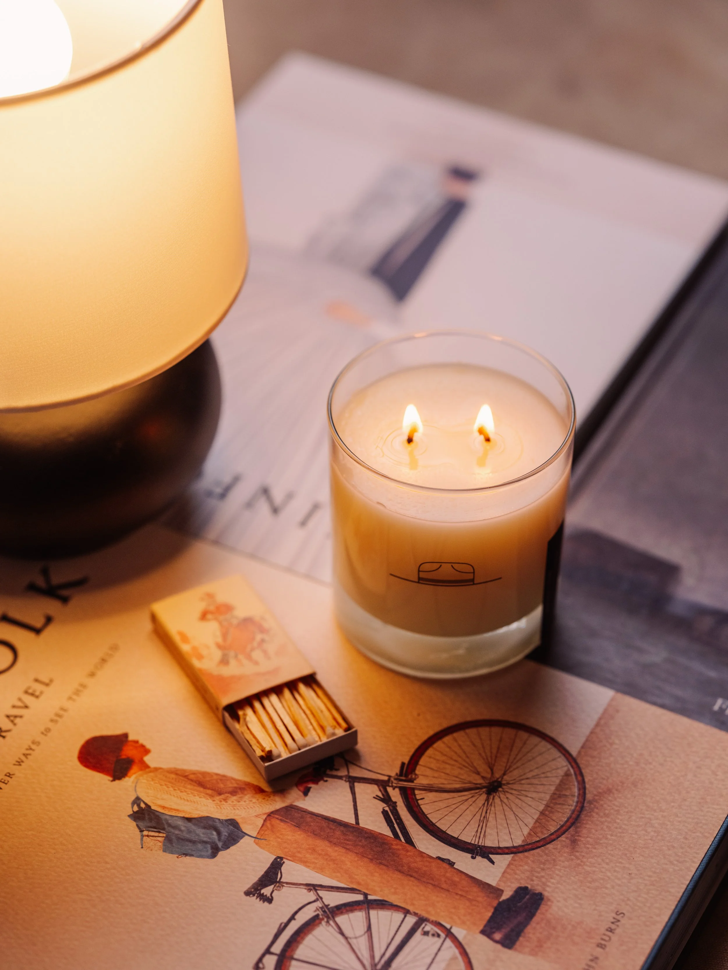 Product photography for a national candle company. 