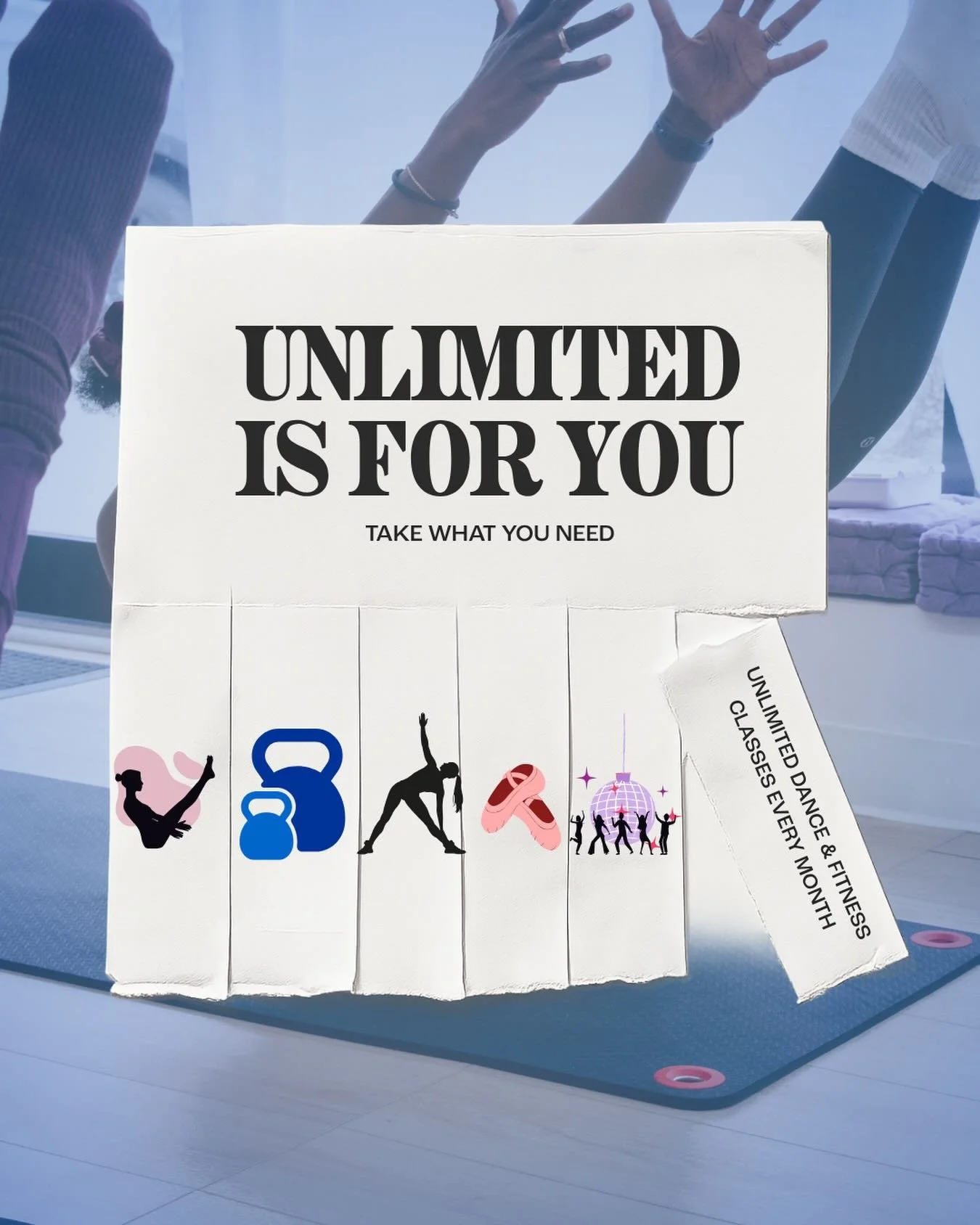 Take what you need 💜💫

The best part about our unlimited membership is you can take ANY and ALL of our classes however you want!

Comment below what you choose&hellip;

#foryou #unlimitedmembership #dance #fitness