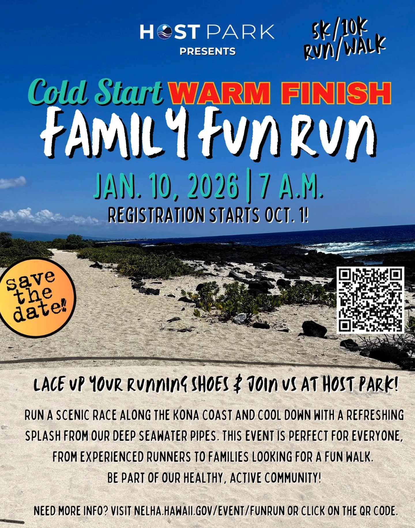 **No Saturday class this weekend 1/10 ** we will be volunteering and competing in the HOST PARK RACE !  Come out to support the community and visit us at our booth!
 
See you at the finish line 🏃&zwj;♂️ 

#crossfitkona #community #notagymalifestyle 