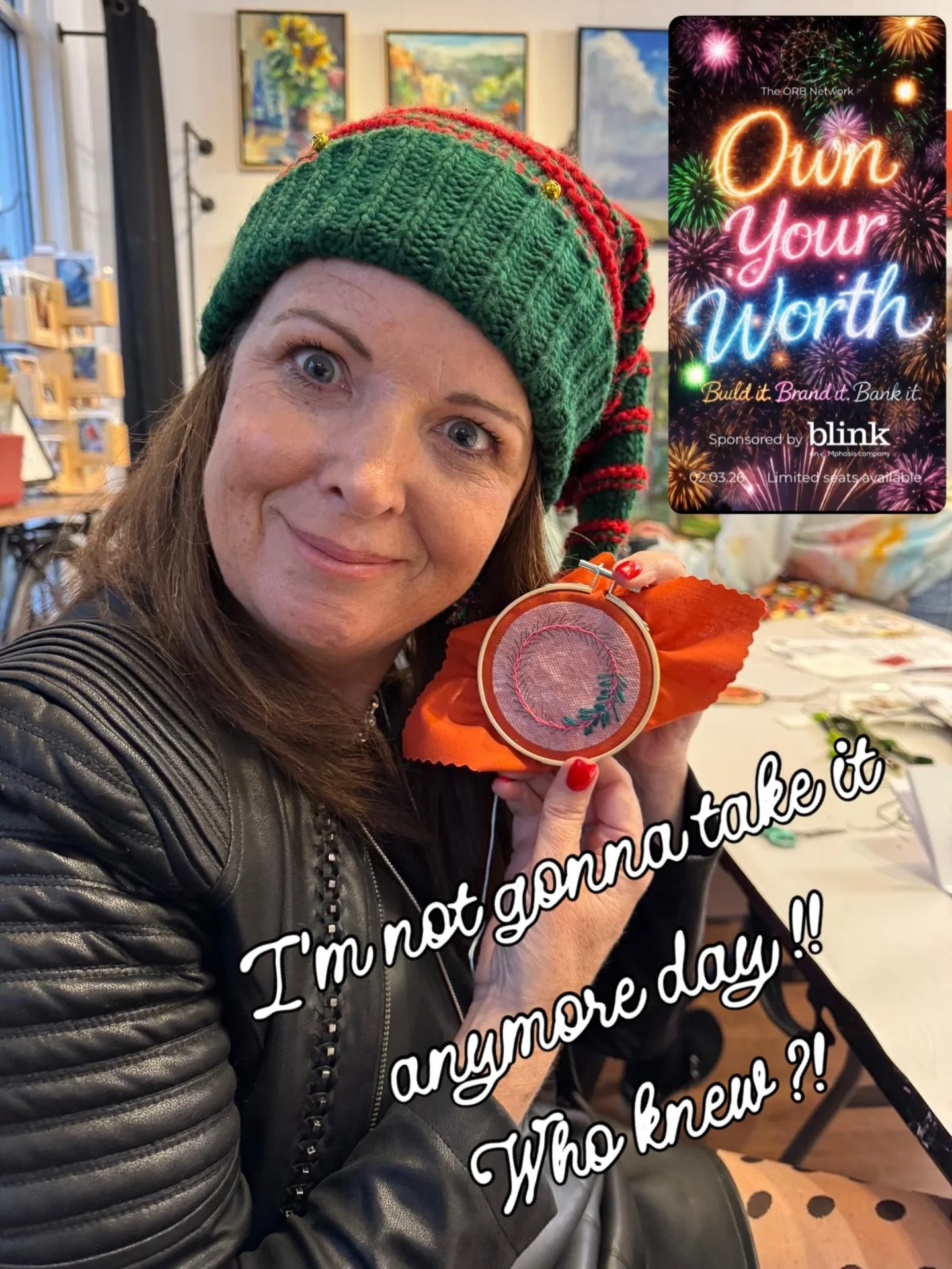 Apparently it&rsquo;s #imnotgonnatakeitanymore day today! Well Wowsers! Here&rsquo;s what I&rsquo;m not gonna take anymore&hellip; sewing classes&hellip;and people speaking for me and AI speaking for me. But!!! How do we take control and strengthen o