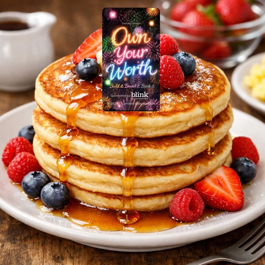 What do hotcakes and The ORB Network #events have in common? They sell out fast!!!!

Ok, I never promised to be the best joke teller! But seriously, if you&rsquo;ve been thinking about joining us Feb 3rd for the epic Own your worth event, now&rsquo;s