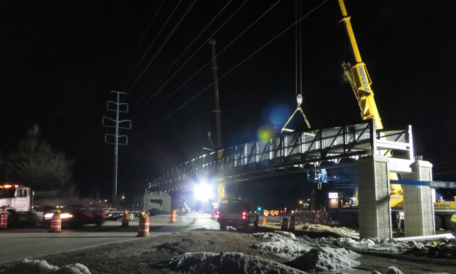 Rock Island Trail Bridge Over Knoxville Avenue