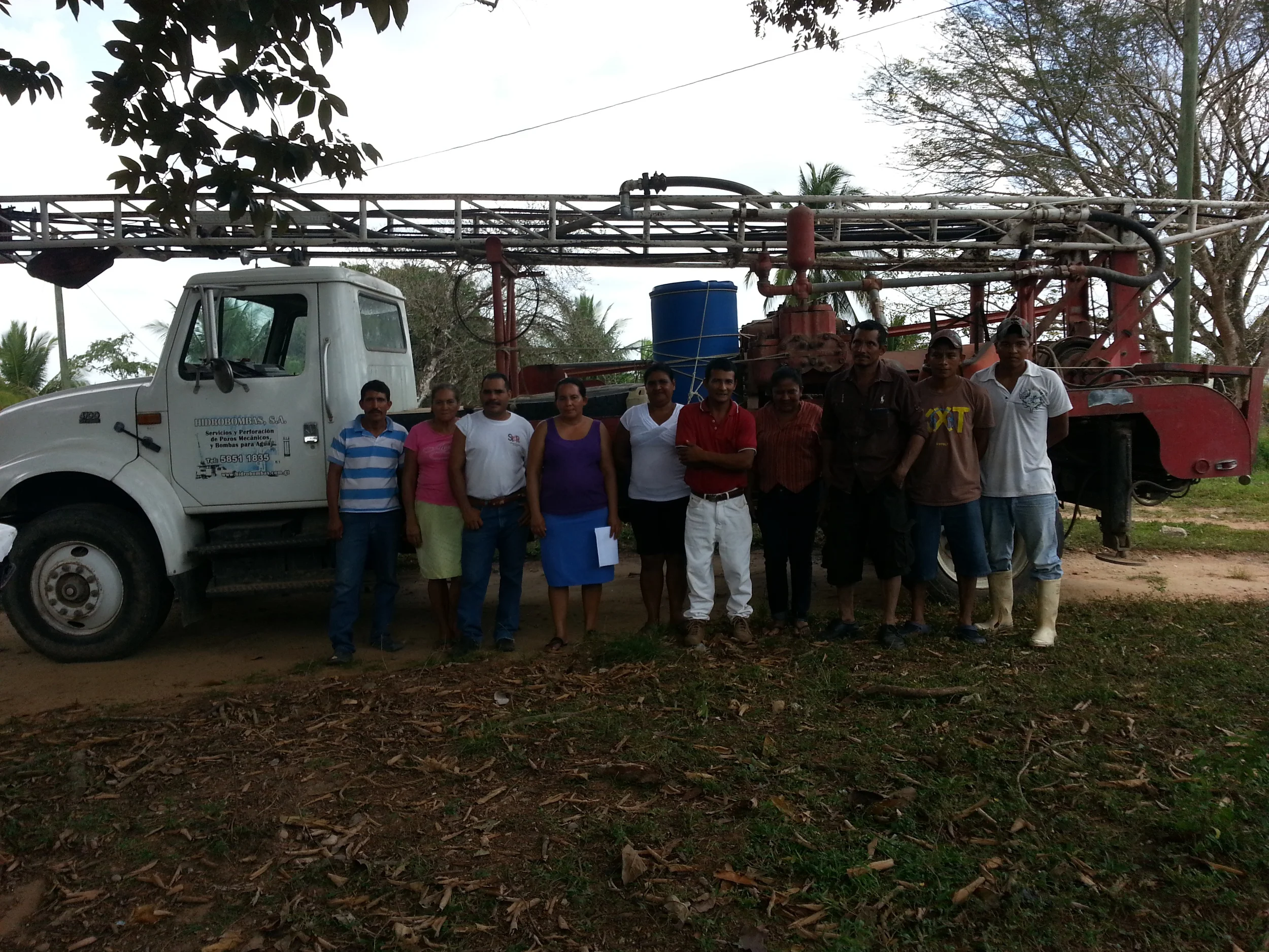 Start of Well Drilling on March 11, 2014.