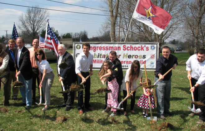 Habitat for Humanity - Wall Raising Ceremony