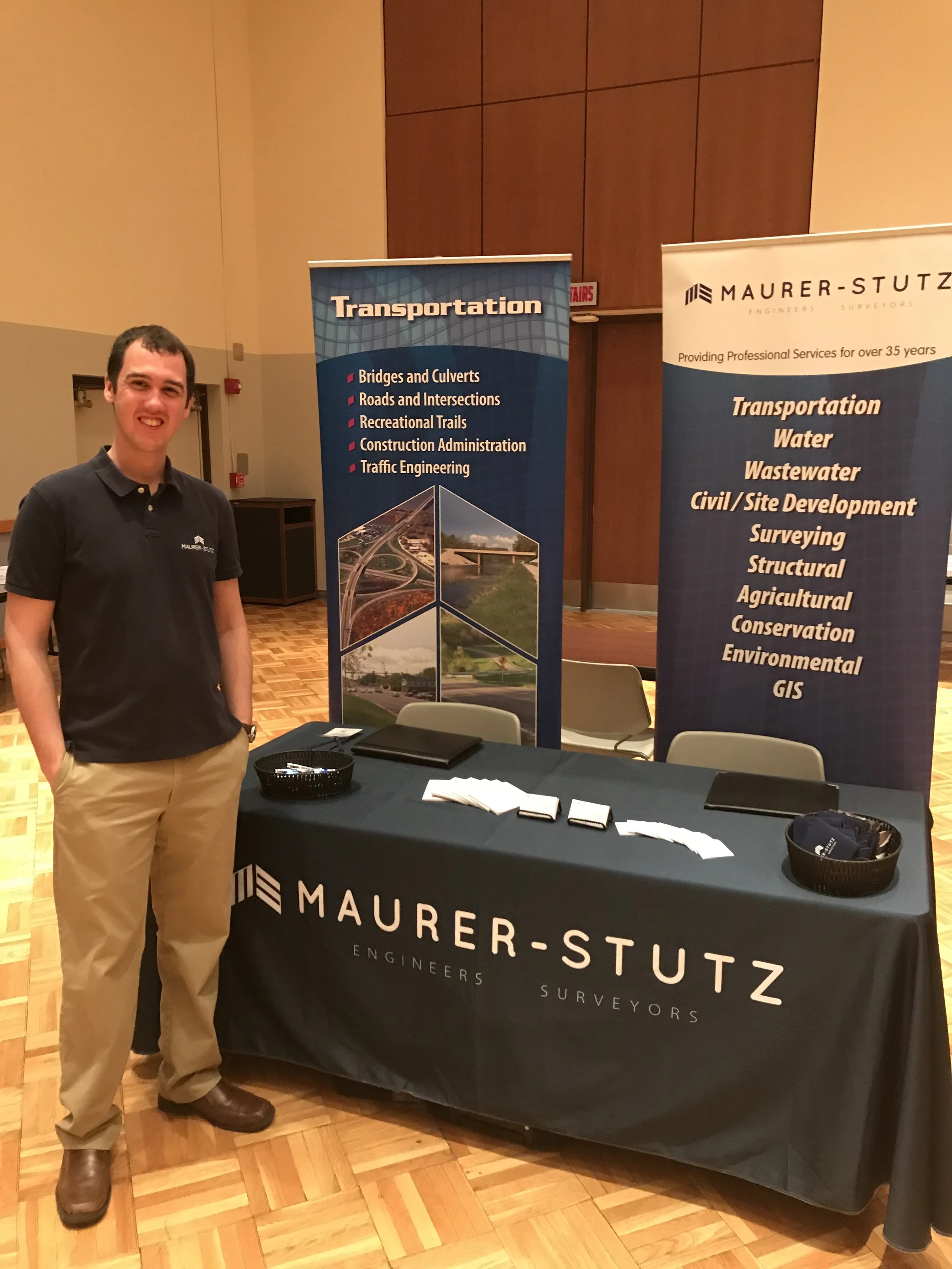 Bayler Wagehoft and Jeff Spiller represented Maurer-Stutz and the SIU-Carbondale Job and Internship Fair on Feb. 19, 2019 and will attend the Bradley University Spring Job &amp; Internship Fair On Feb 21, 2019.