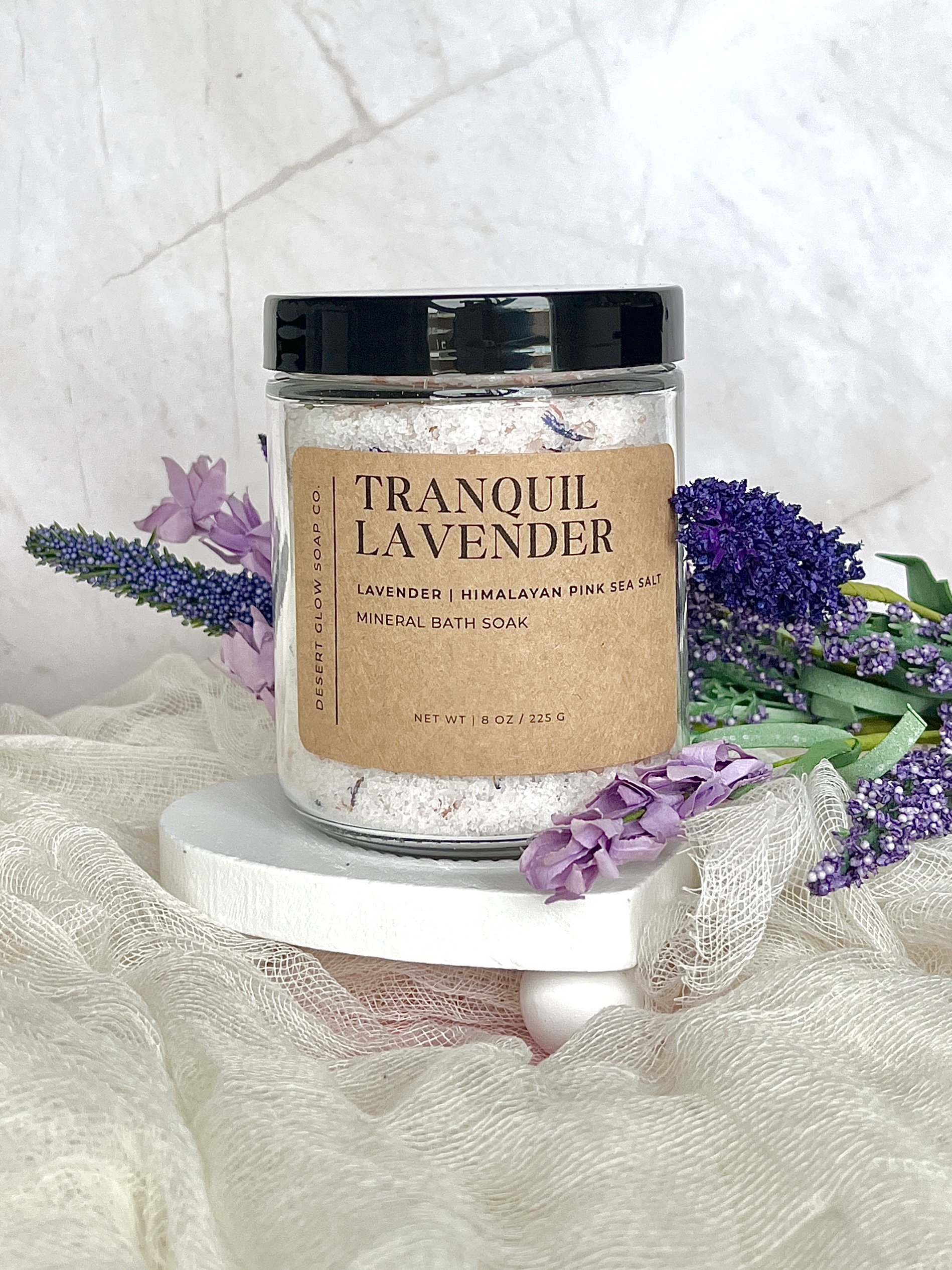 Tranquil Lavender Mineral Bath Soak
