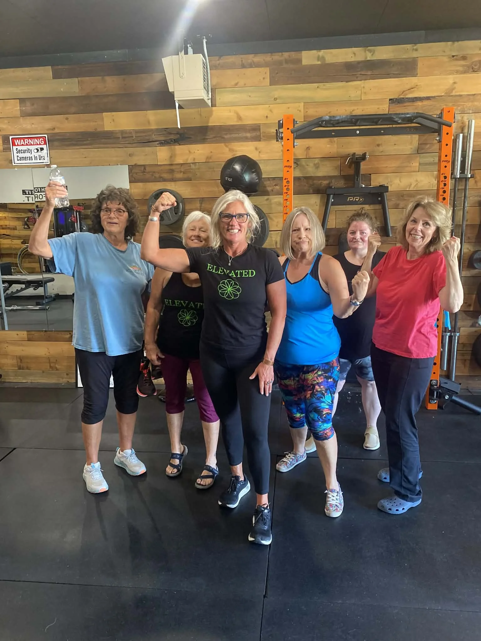 Group fitness class at Elevated Fitness & Mobility in Tonasket