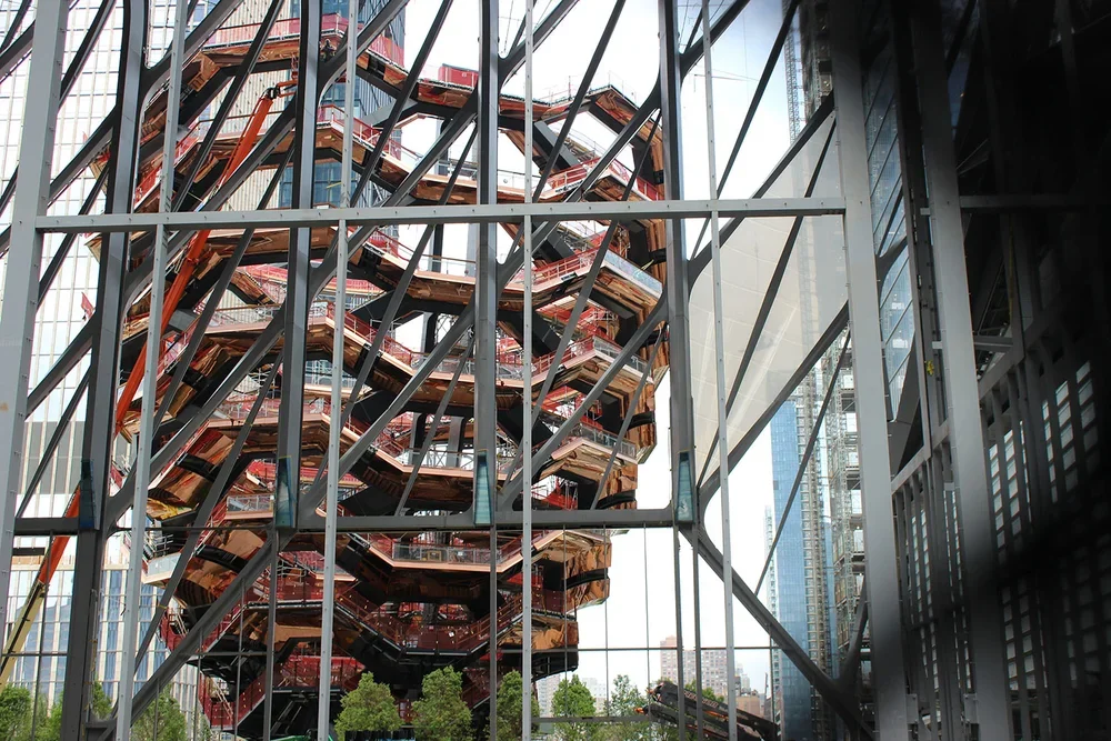 Hudson Yards Walking Sculpture