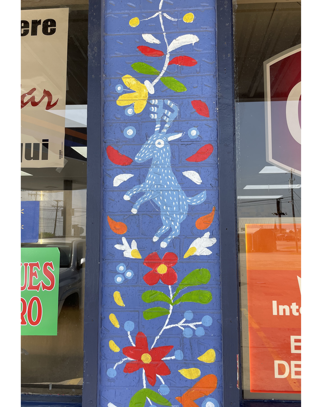 Mr Jim's Alebrije Painting Detail