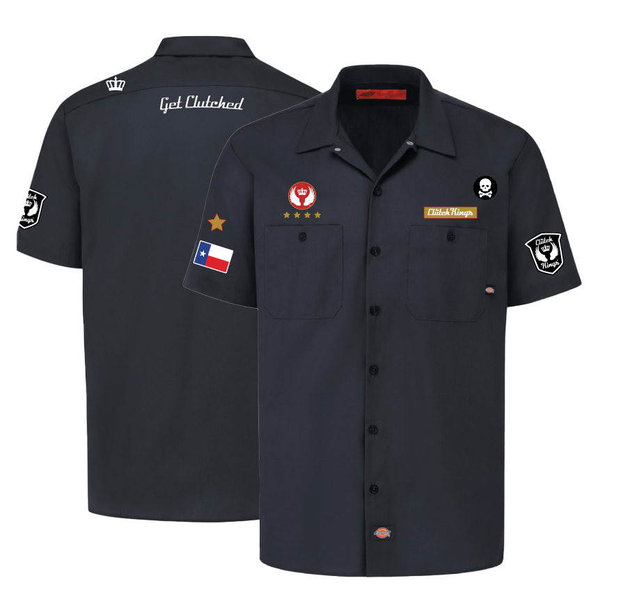 Dickies Shirts Embroidery Design