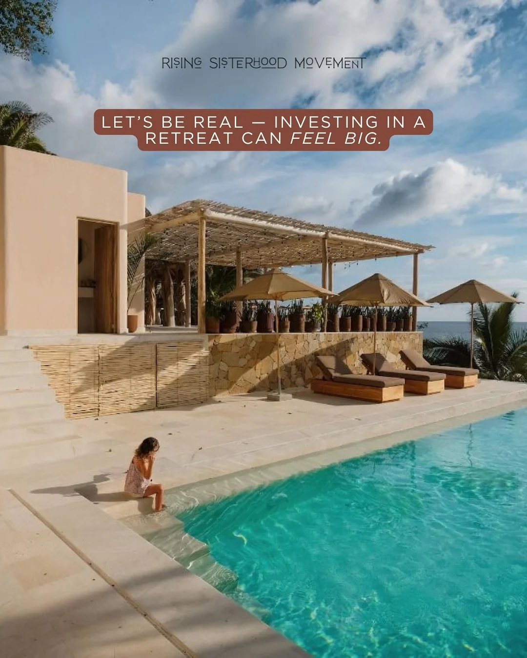 Real talk: transformation doesn&rsquo;t have to happen all at once, OR all upfront.

If you place your $500 deposit before the end of November, you&rsquo;ll get access to our 3-month payment plan for the March Pilates &amp; Yoga Retreat 🧘&zwj;♀️🌴

