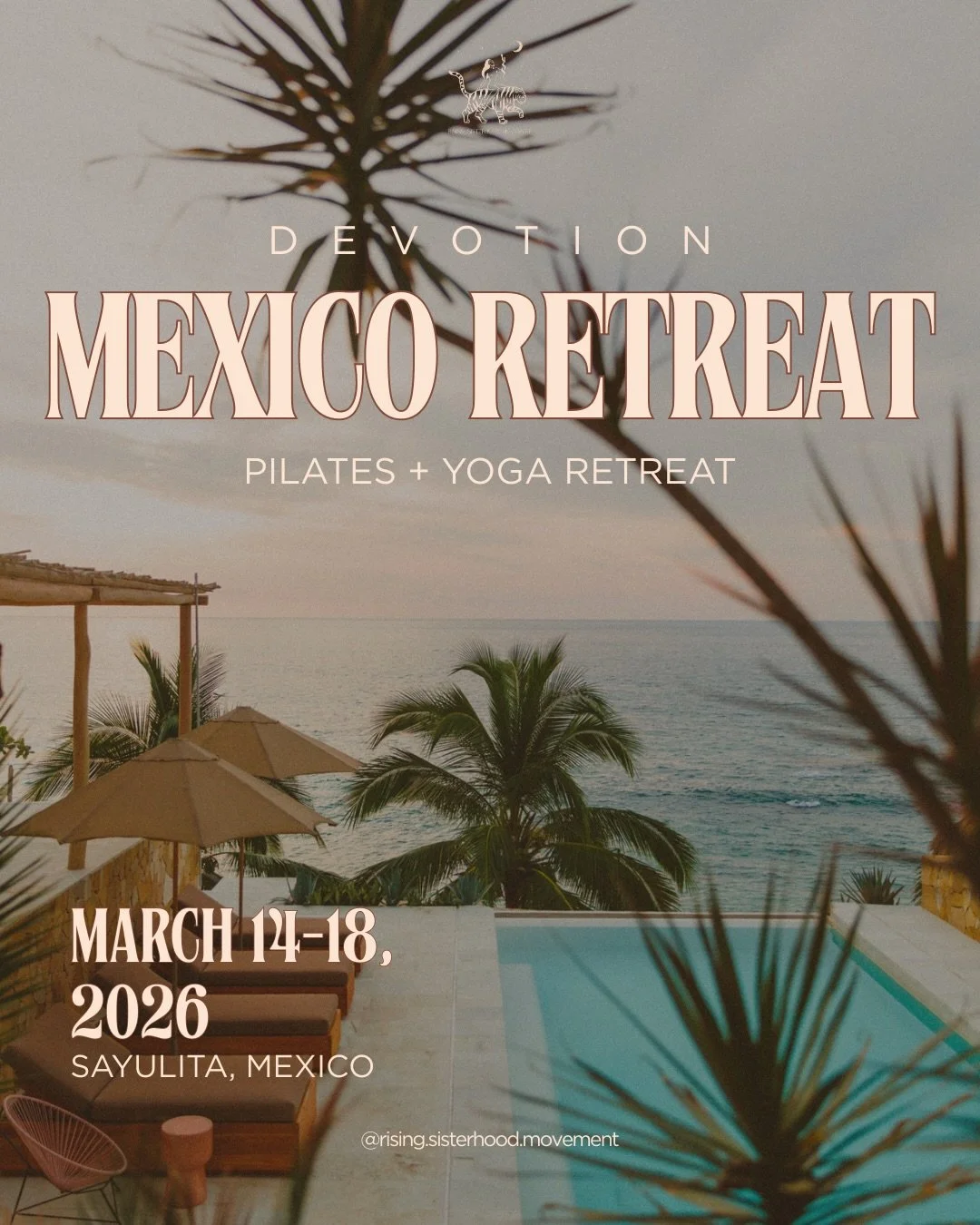 A retreat for the woman who&rsquo;s ready move from devotion, instead of discipline - in paradise.

Devotion Retreat | March 14&ndash;18, 2026 | Sayulita, Mexico
Hosted by @anu_rising_ and @donnatrana 

Imagine waking up to ocean views, moving your b