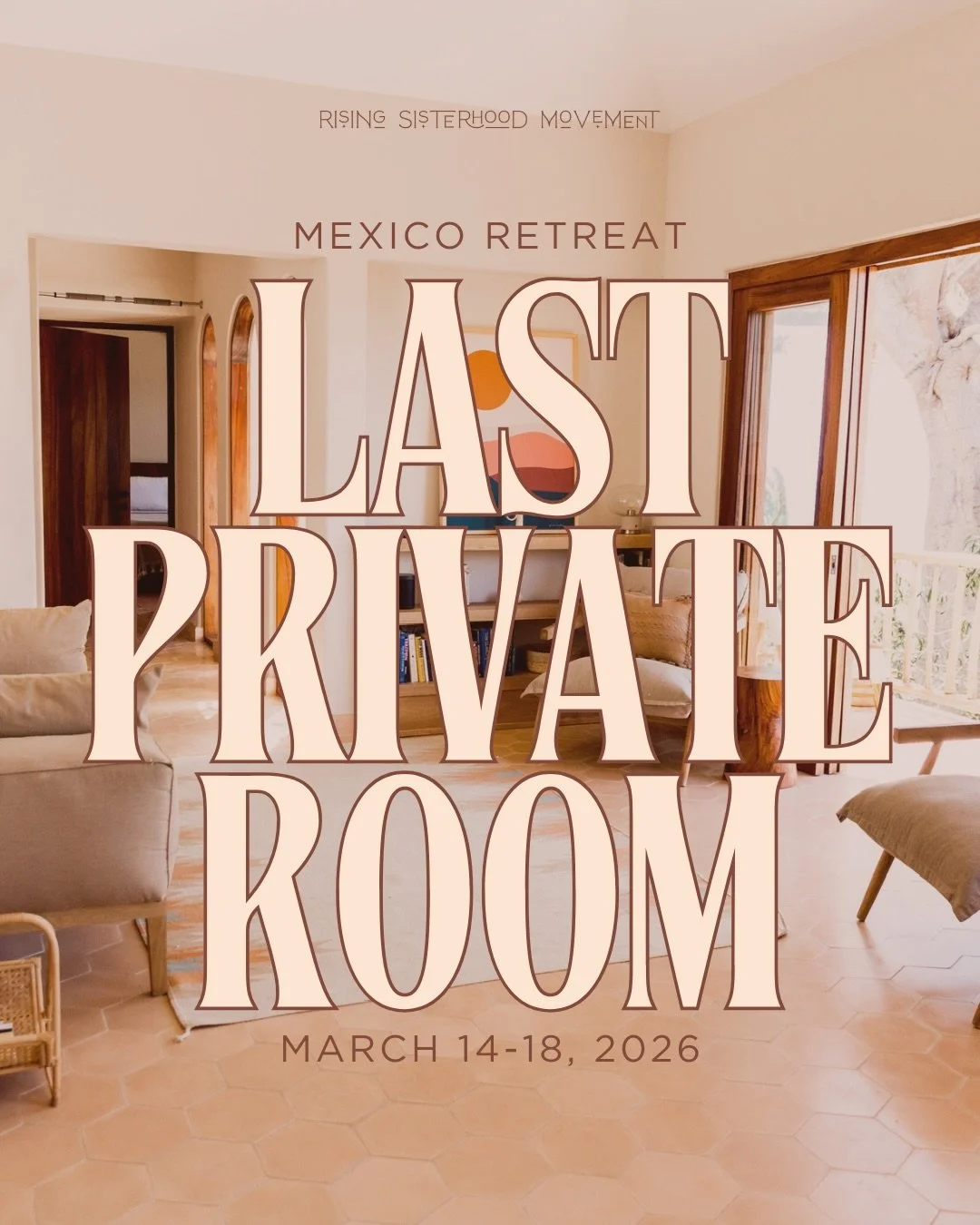 Last Private Room Available!!

Our private bungalows are officially SOLD OUT, and the final private spot is in the most beautiful Casa &mdash; sea-facing, with a terrace, shared kitchen, and cozy living room. A true home-within-the-retreat.

We also 