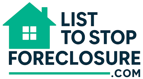 List To Stop Foreclosure