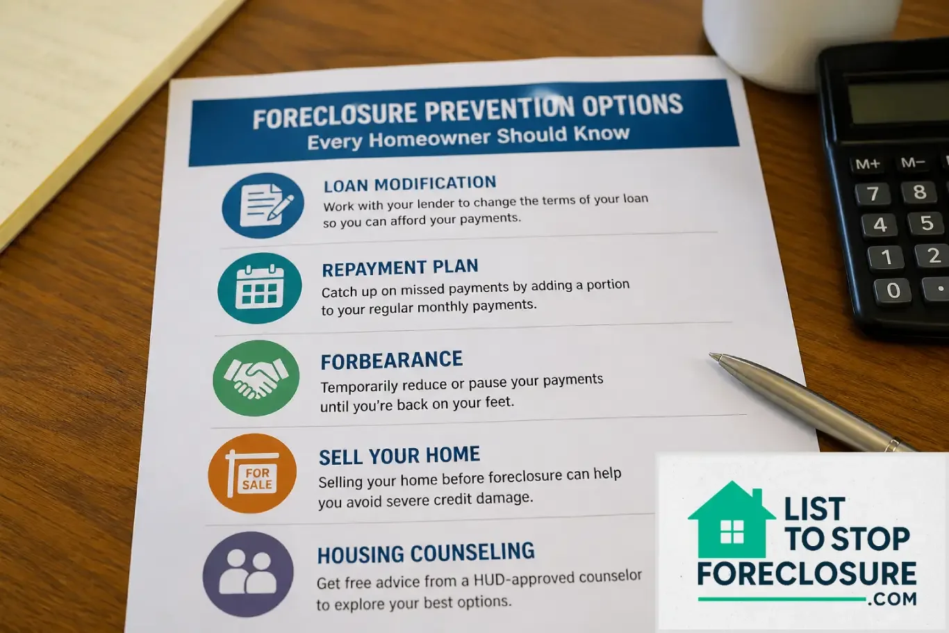 Foreclosure Prevention Options Every Homeowner Should Know