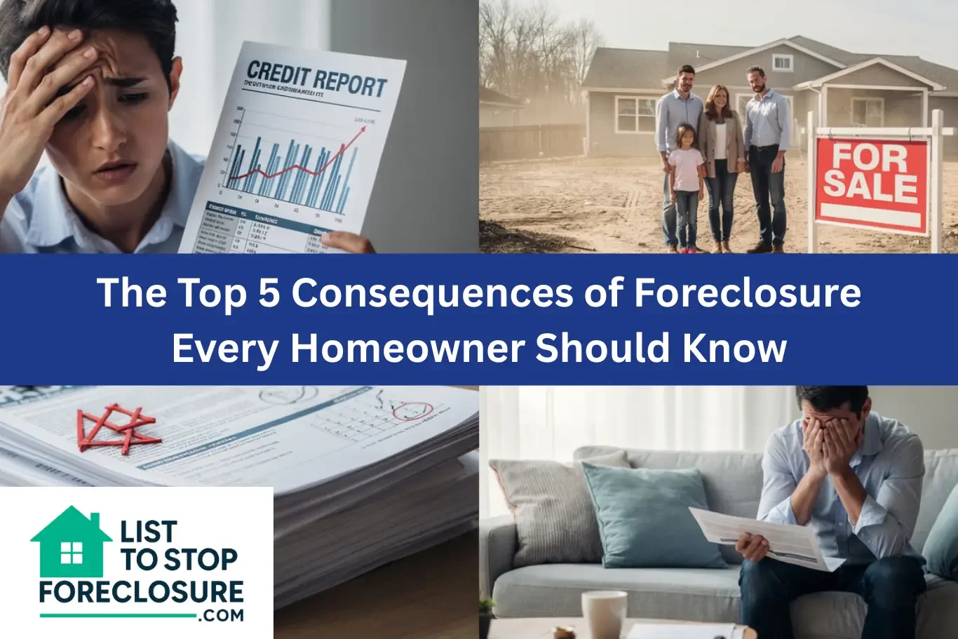 The Top 5 Consequences of Foreclosure Every Homeowner Should Know