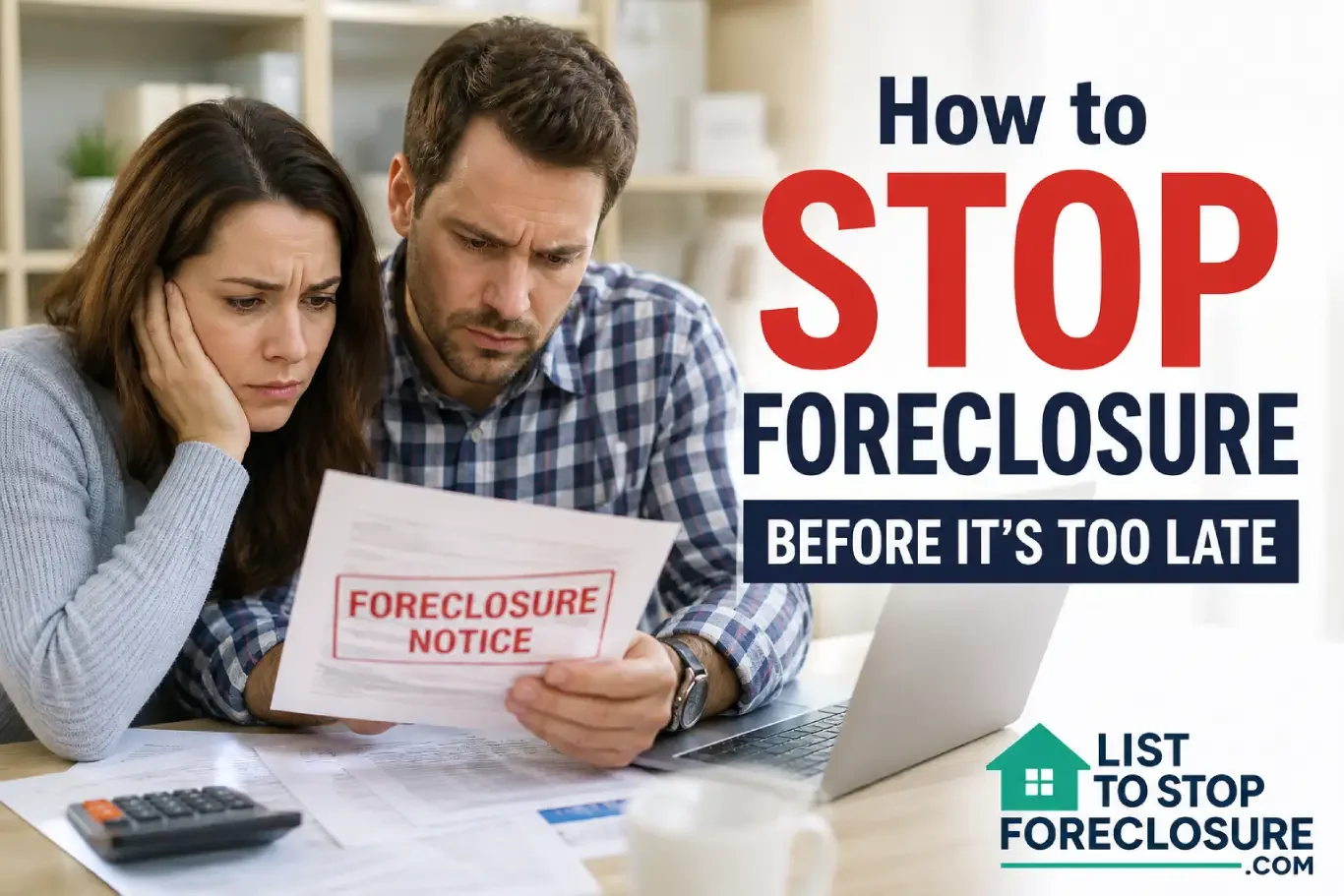 How to Stop Foreclosure Before It’s Too Late