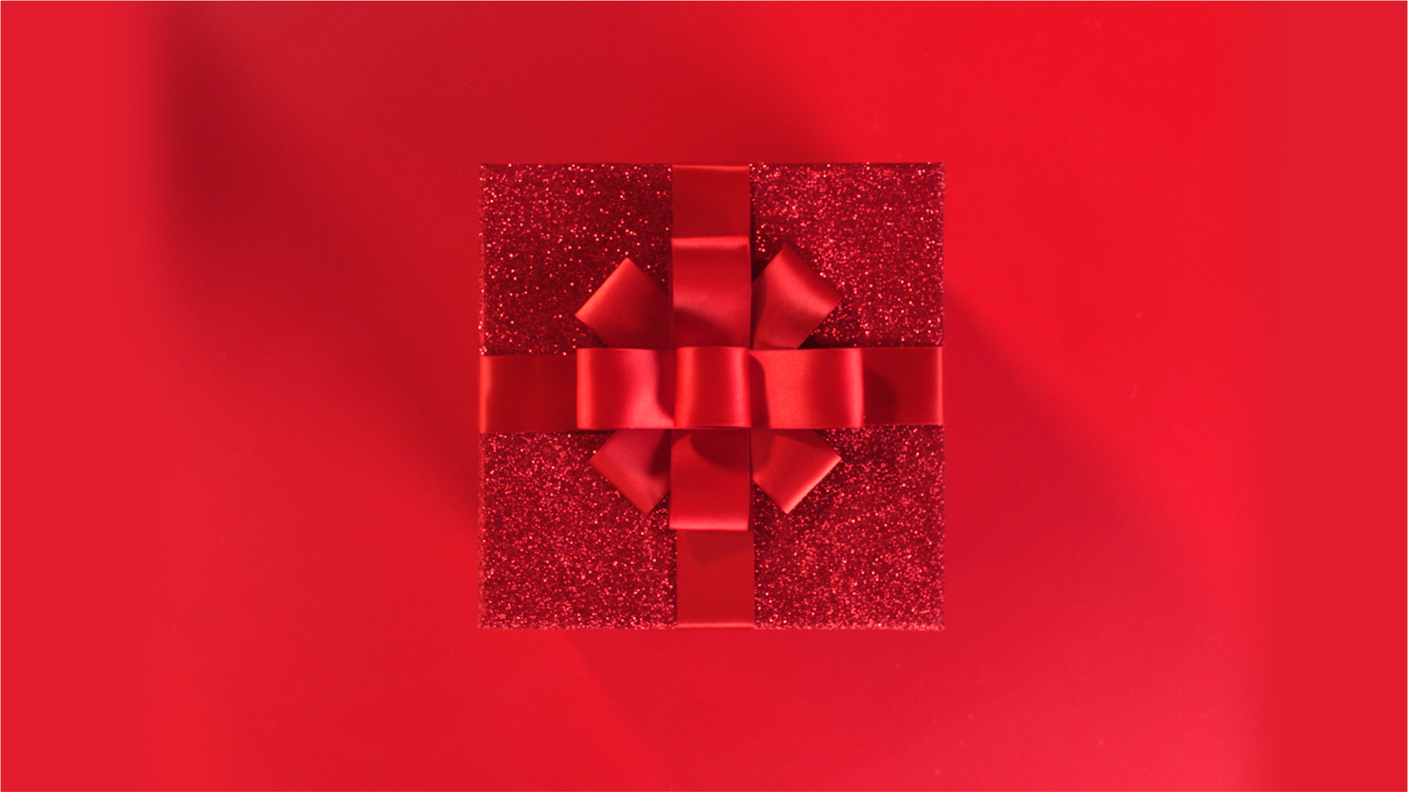 Red Target gift box. Sparkly red gift box. red. gift.