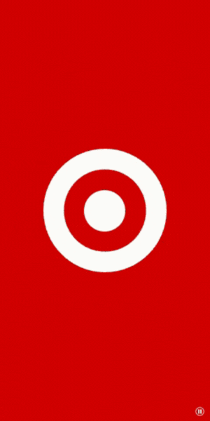 Target logo with red background and white bullseye symbol.