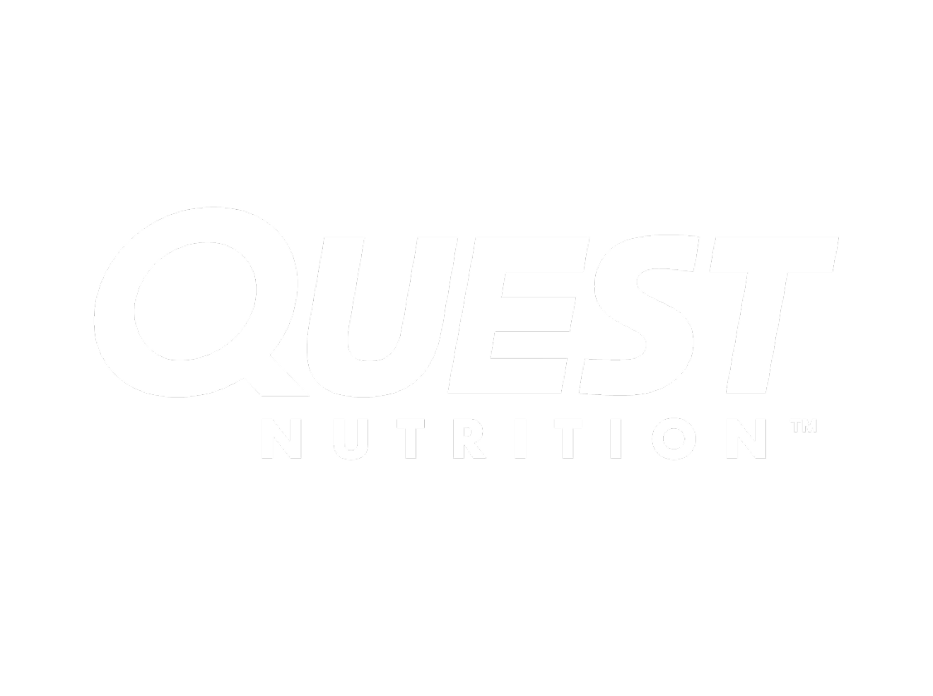 Quest Nutrition logo in white text on black background.