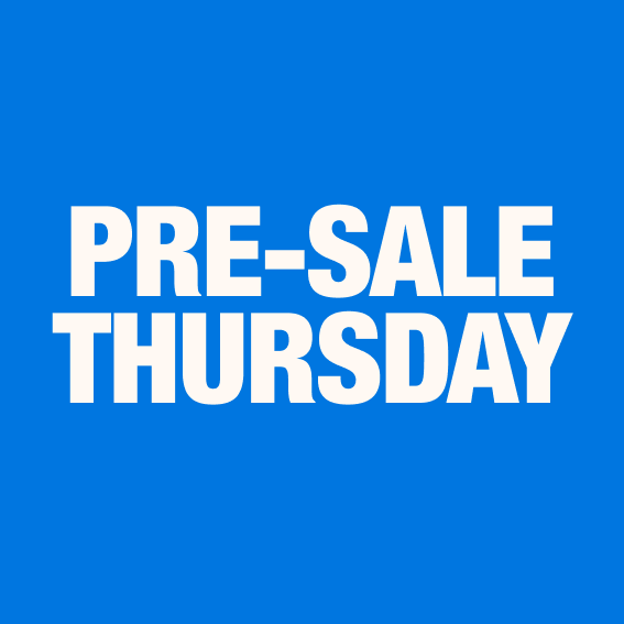 Pre-sale opens thursday