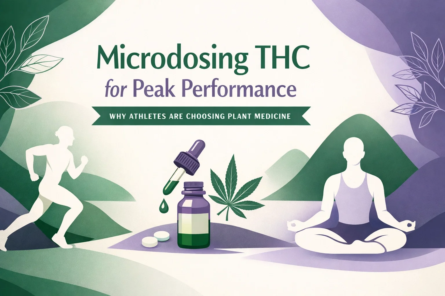 Microdosing THC for Peak Performance: Why Athletes are Choosing Plant Medicine