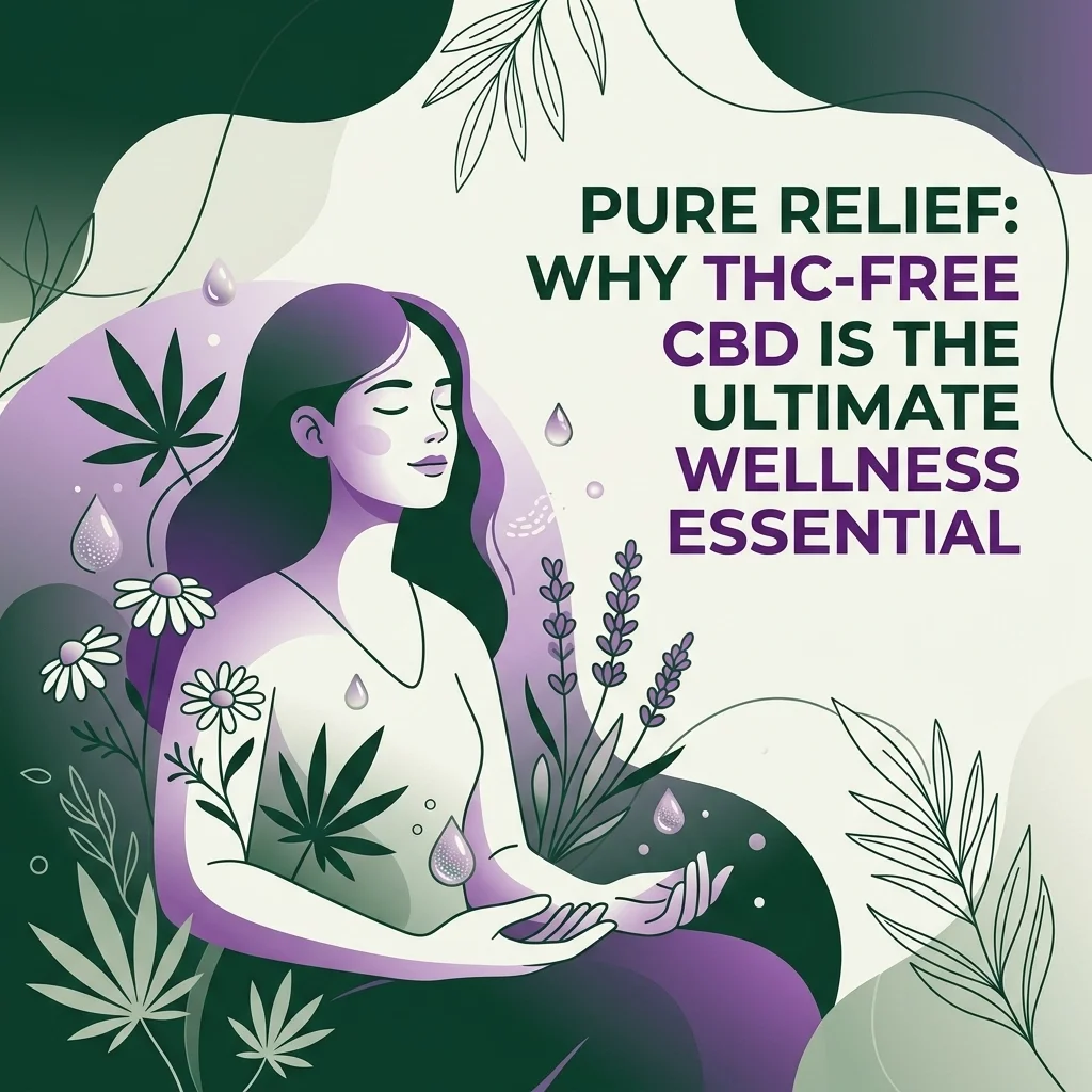 Pure Relief: Why THC-Free CBD can be the Ultimate Wellness Essential