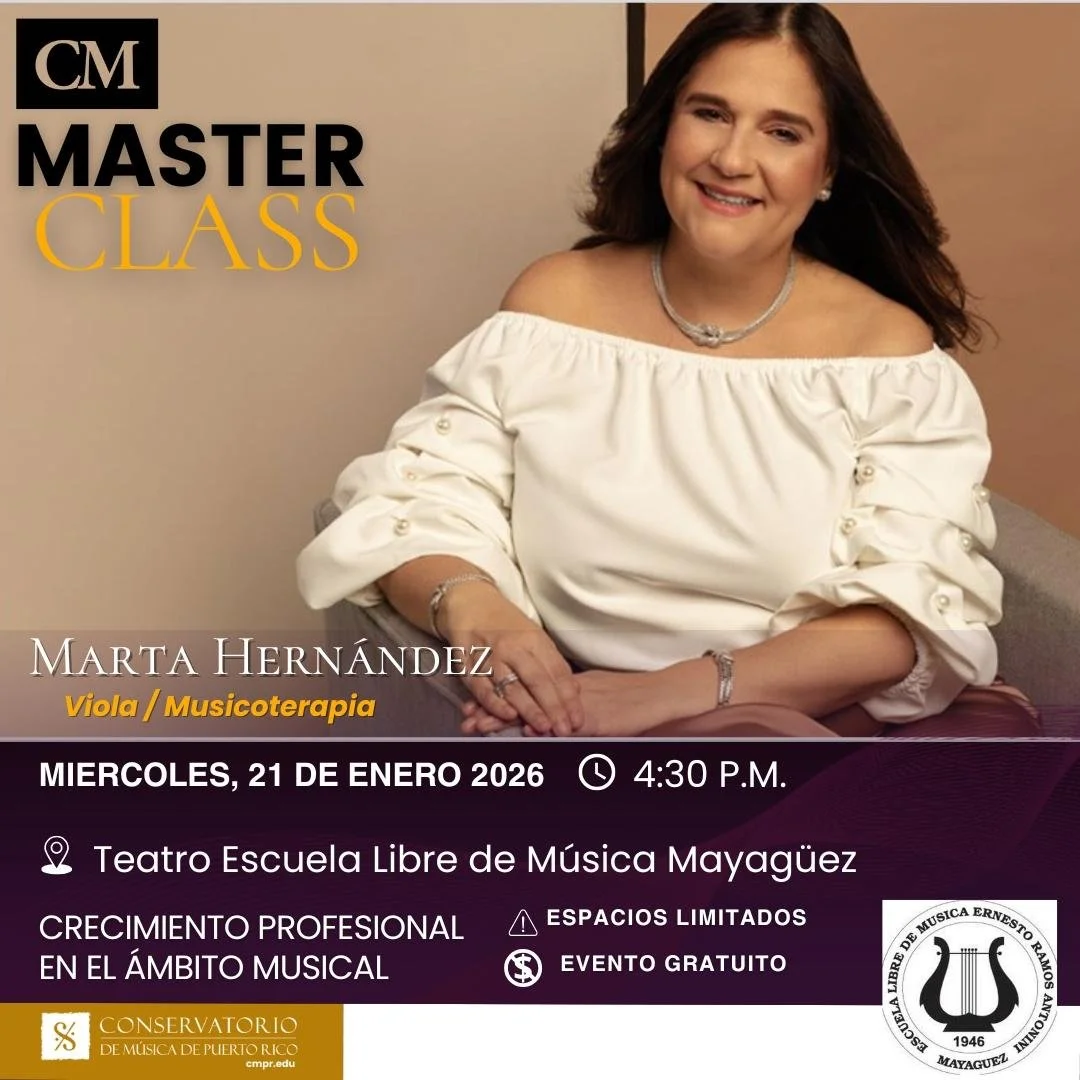 Cm Master Class - Martha Hernández Viola/Musicoterapia