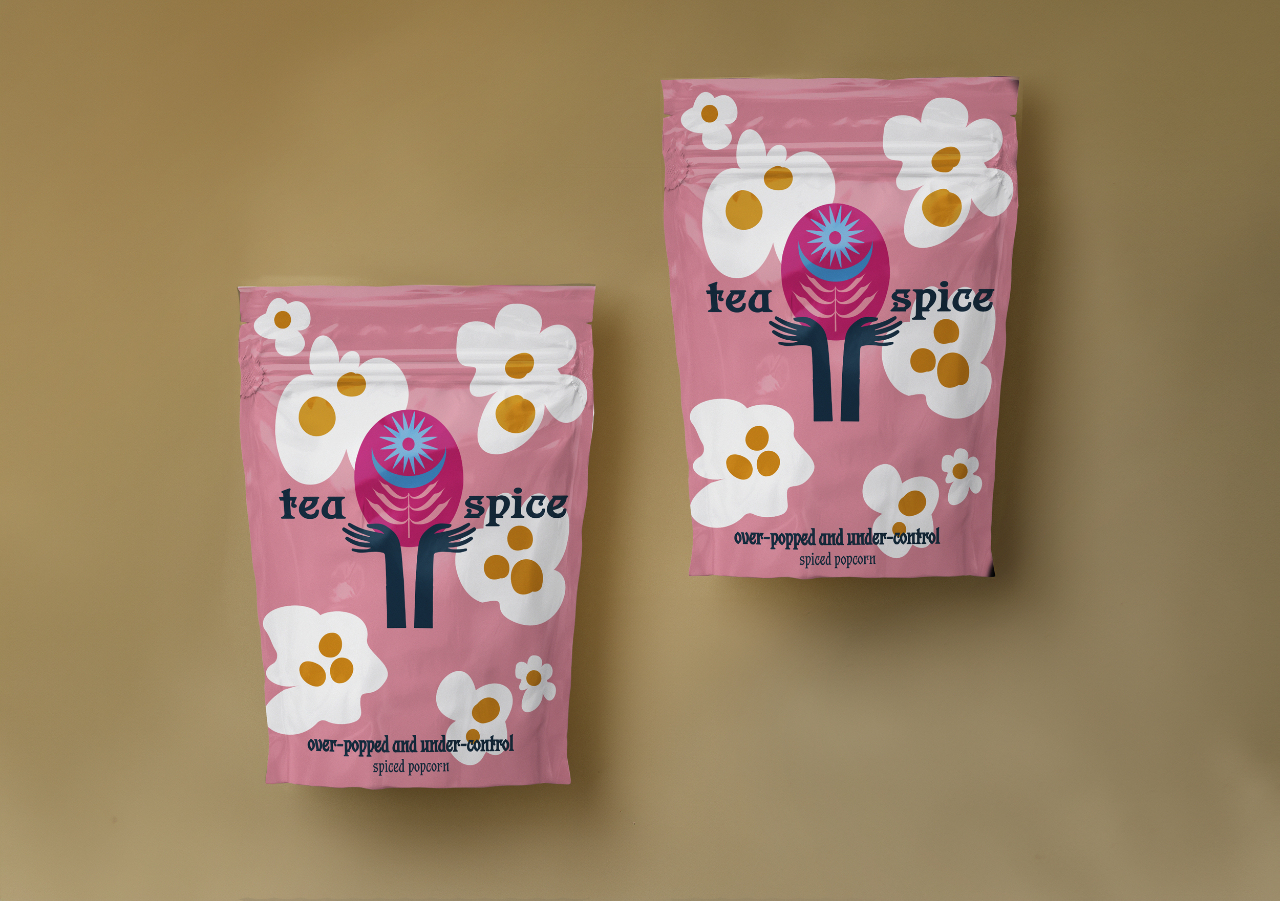 TEA SPICED CARAMEL POPCORN