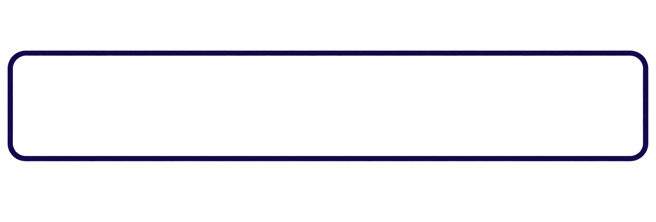 A black computer keyboard with a blue outline of a border, on a white background.