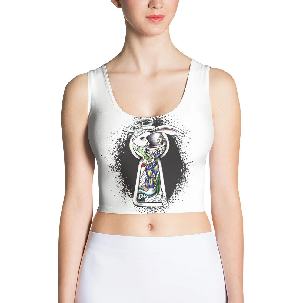 Alice Keyhole Crop Top Tank