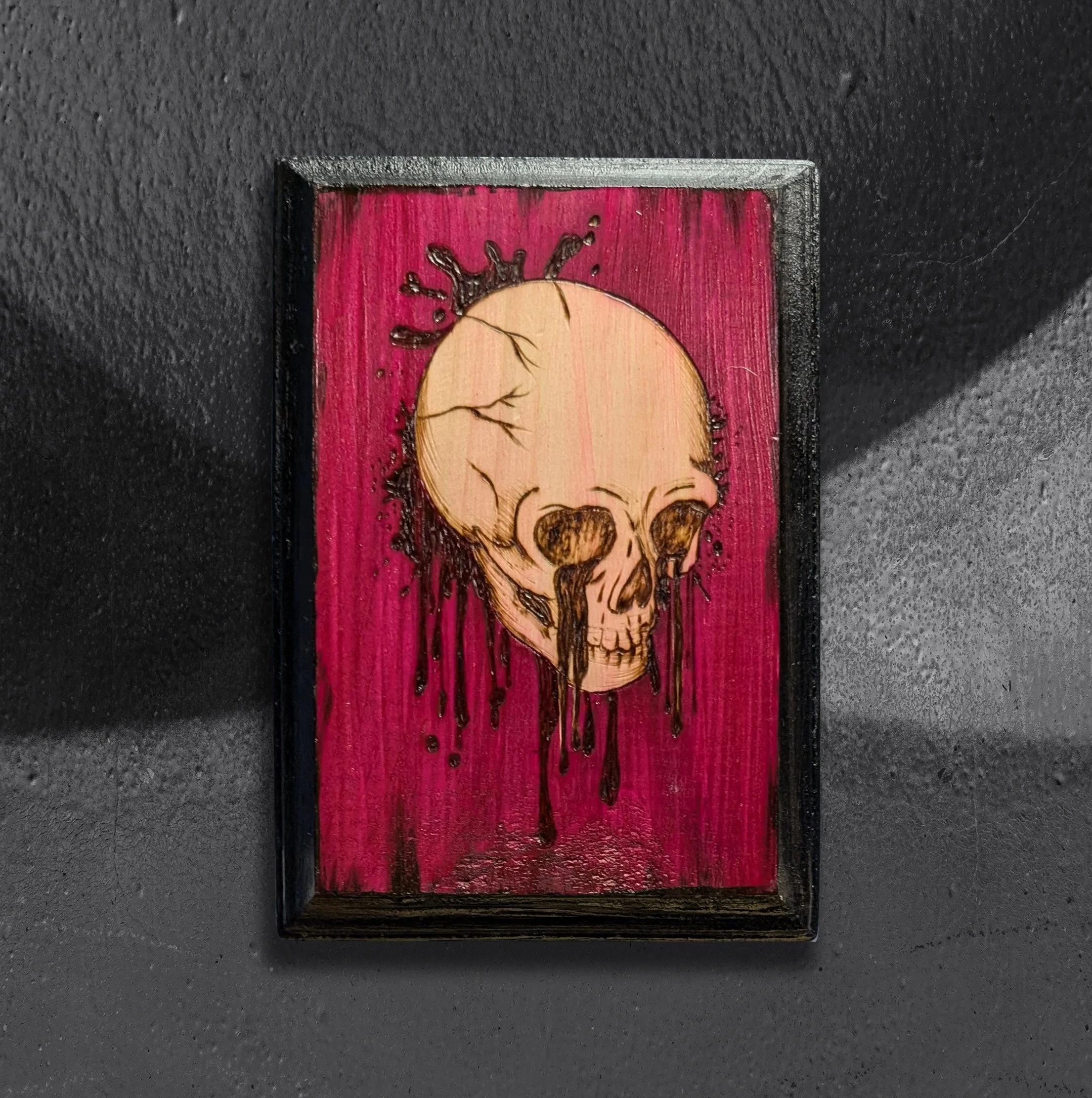 Splatter skull