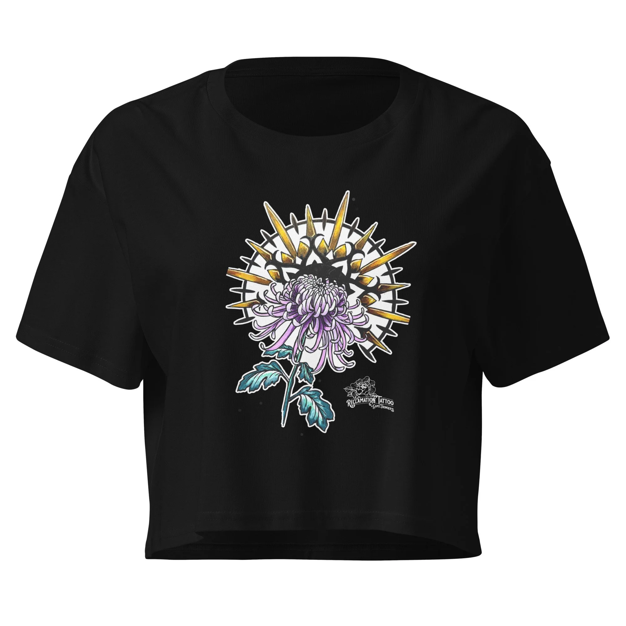 Radial Mum Crop Top