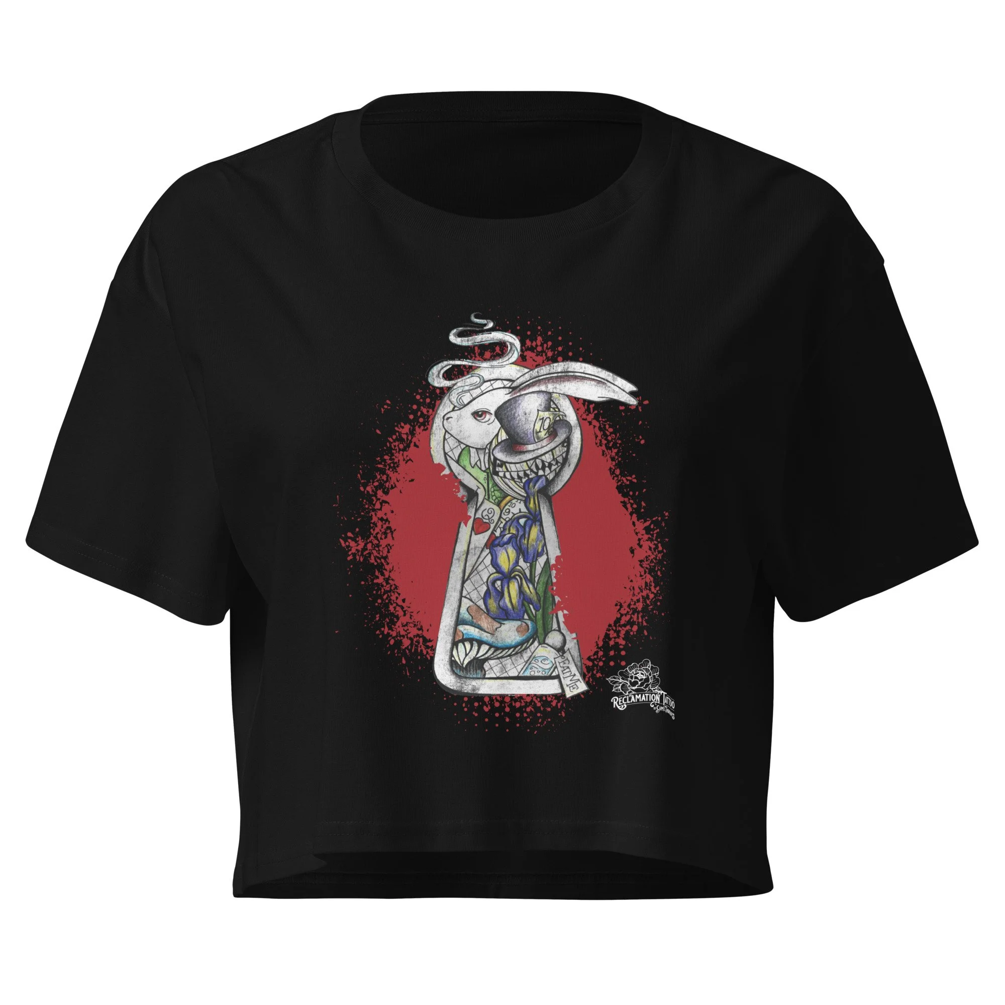 Alice Keyhole Crop Top Tee