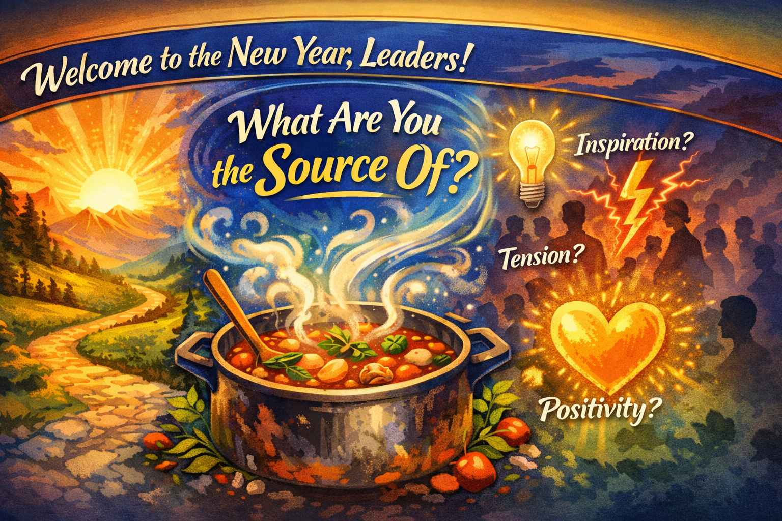 What are you the source of?