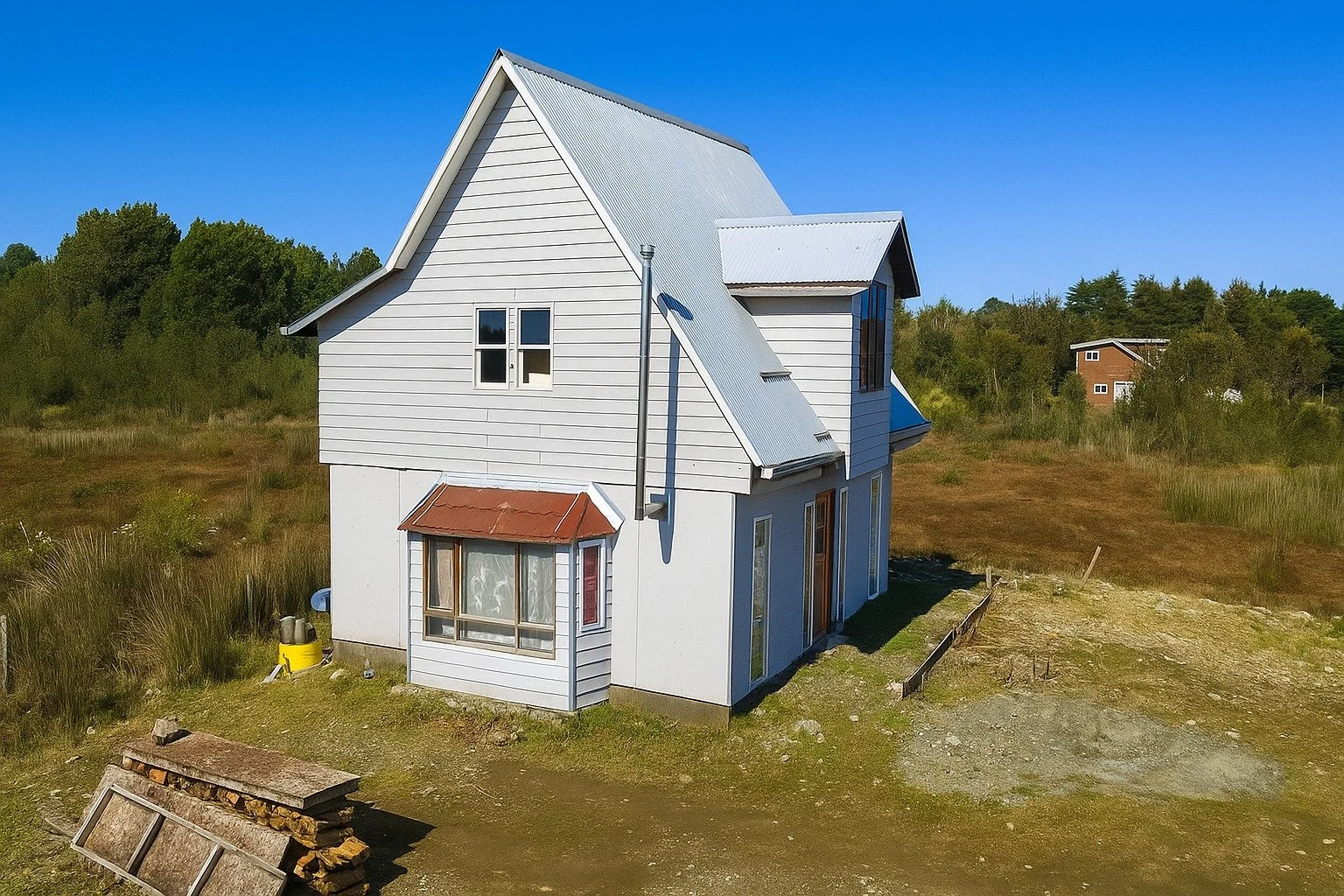 CASA NUEVA EN PARCELA SECTOR LAGUNITAS
Parcela de 0,5 hectárea con casa nueva – Sector Industrial, Puerto Montt.
